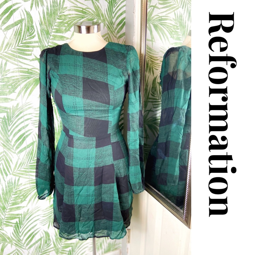 Reformation Val Mini Dress - Picture 2 of 4